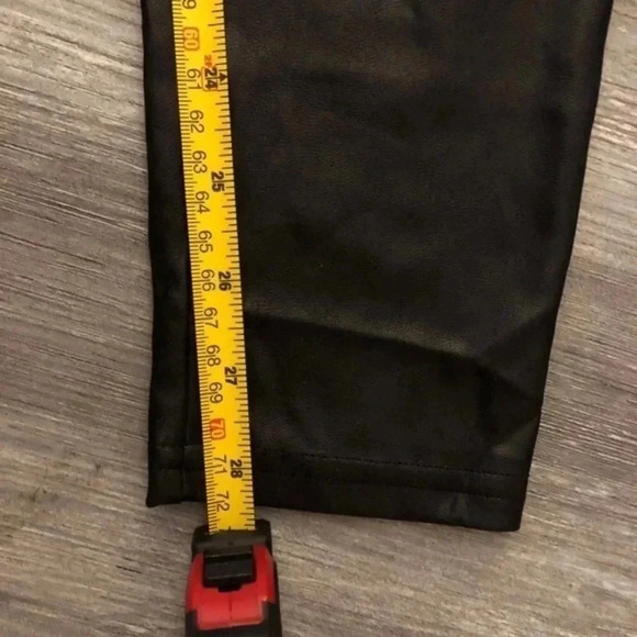 Aritzia Wilfred Free Daria‎ Pant Vegan Leather Leggings High Rise Women's XS - Picture 9 of 10